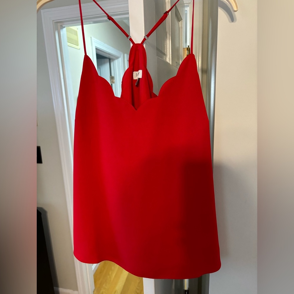 J Crew tank with adjustable straps size 8